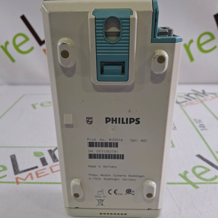 Philips M3001A-A01 Fast SpO2, NIBP, ECG MMS Module