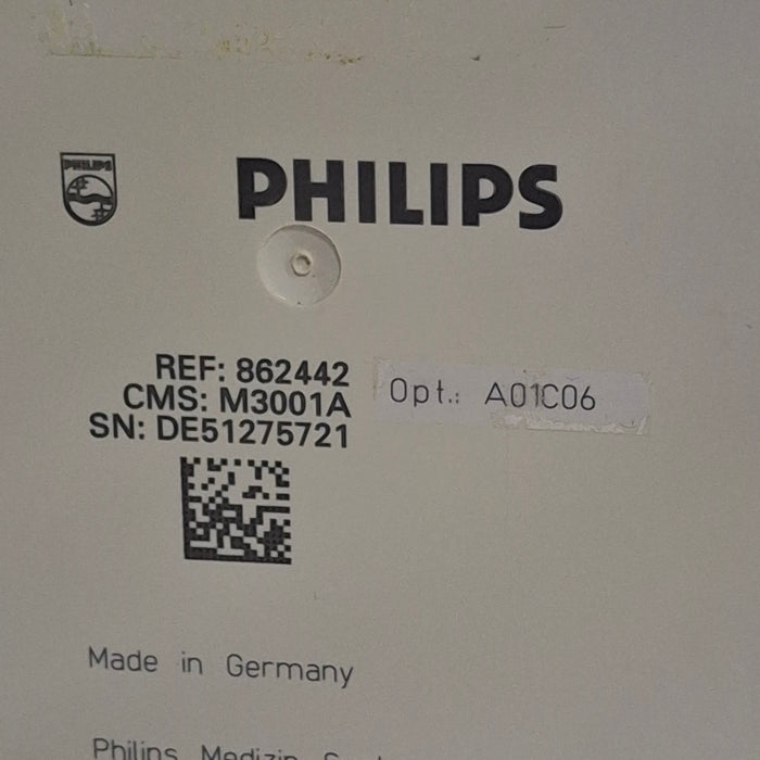 Philips M3001A-A01C06 Fast SpO2, NIBP, ECG, Temp, IBP MMS Module