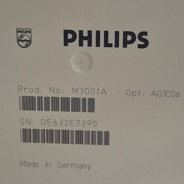 Philips M3001A-A01C06 Fast SpO2, NIBP, ECG, Temp, IBP MMS Module