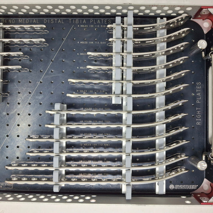 Synthes, Inc. 3.5mm LCP Low Bend Medial Distal Tibia Plate Set