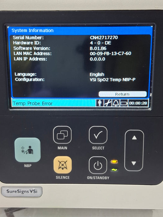 Philips SureSigns VSi Vital Signs Monitor
