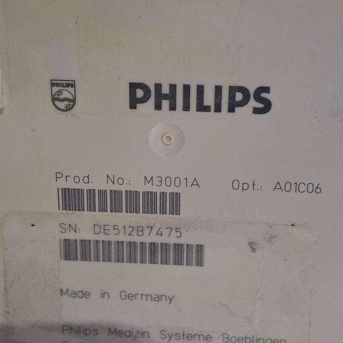 Philips M3001A-A01C06 Fast SpO2, NIBP, ECG, Temp, IBP MMS Module