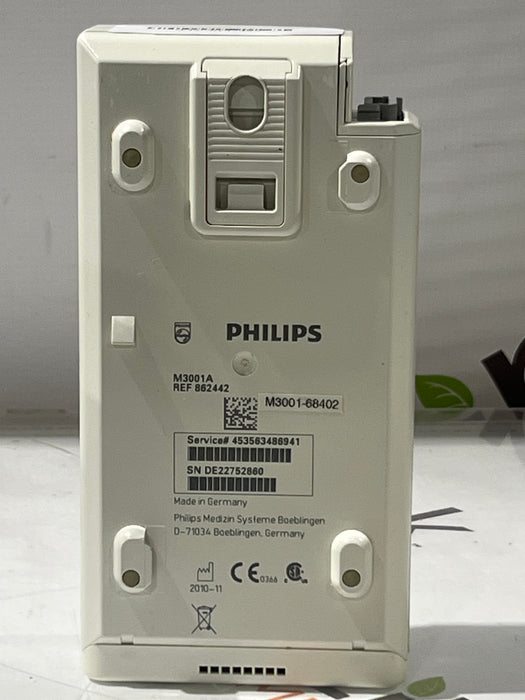 Philips M3001A-A01C06 Fast SpO2, NIBP, ECG, Temp, IBP MMS Module