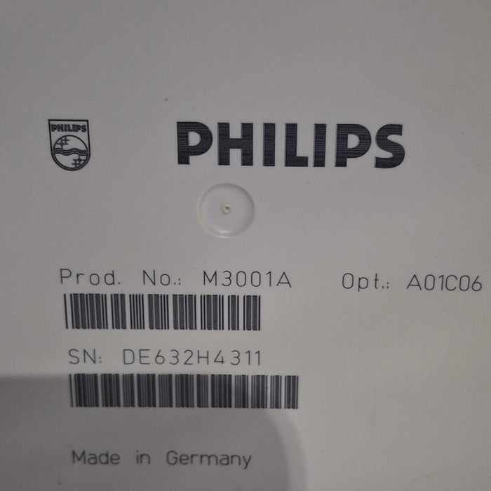 Philips M3001A-A01C06 Fast SpO2, NIBP, ECG, Temp, IBP MMS Module