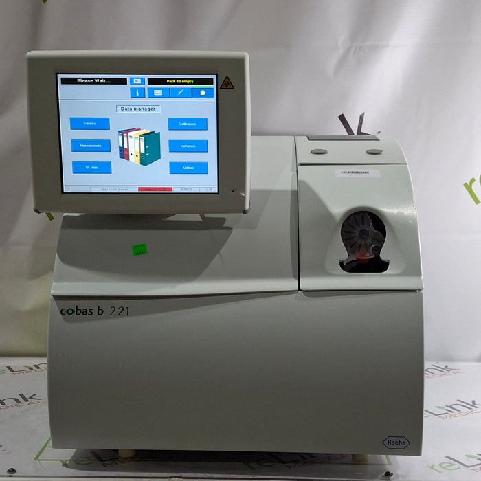 Roche Diagnostics Cobas b 221 Blood Gas Analyzer
