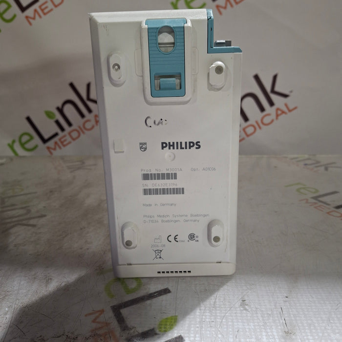 Philips M3001A-A01C06 Fast SpO2, NIBP, ECG, Temp, IBP MMS Module
