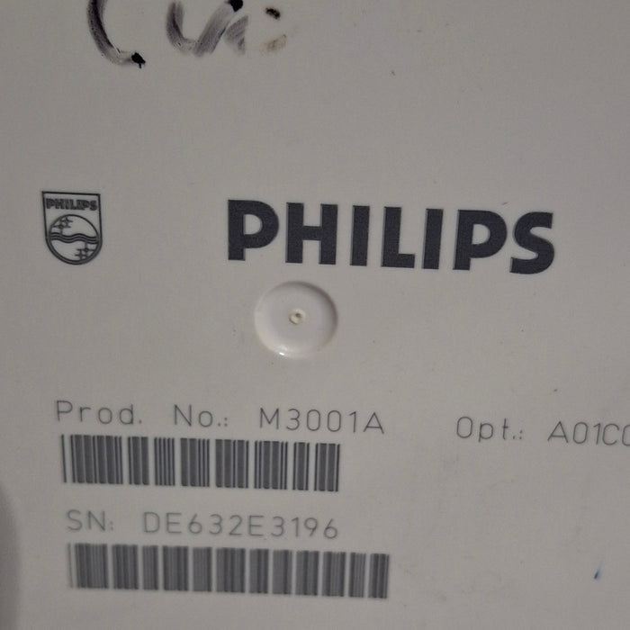 Philips M3001A-A01C06 Fast SpO2, NIBP, ECG, Temp, IBP MMS Module