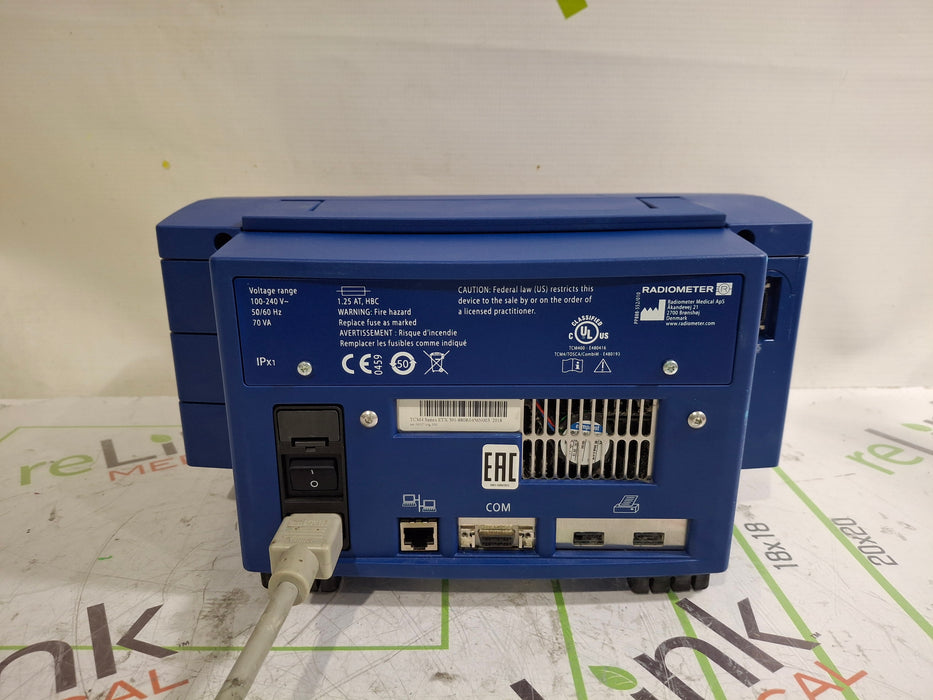 Tina TCM4 Radiometer Blood Gas Analyzer