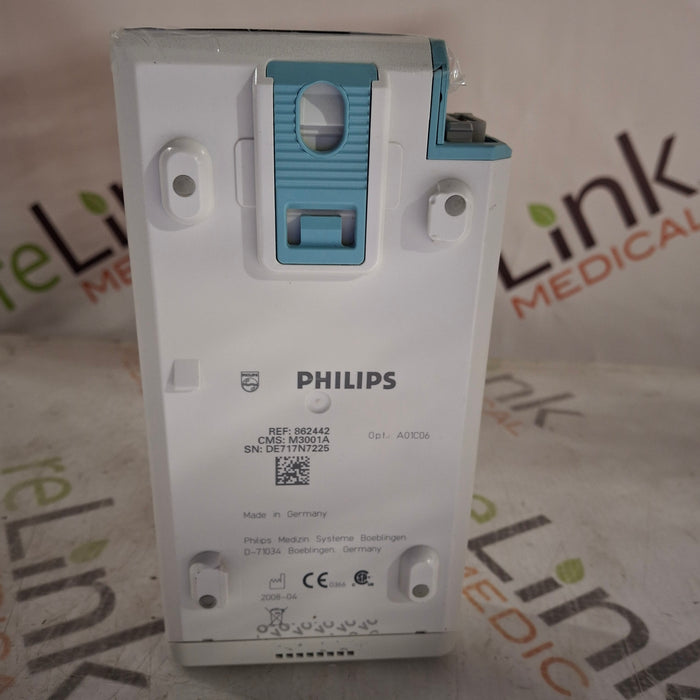 Philips M3001A-A01C06 Fast SpO2, NIBP, ECG, Temp, IBP MMS Module