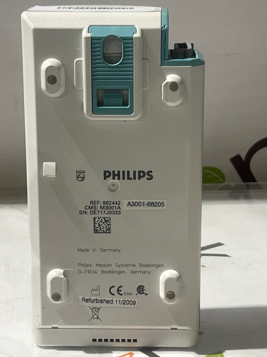 Philips M3001A-A01C06 Fast SpO2, NIBP, ECG, Temp, IBP MMS Module