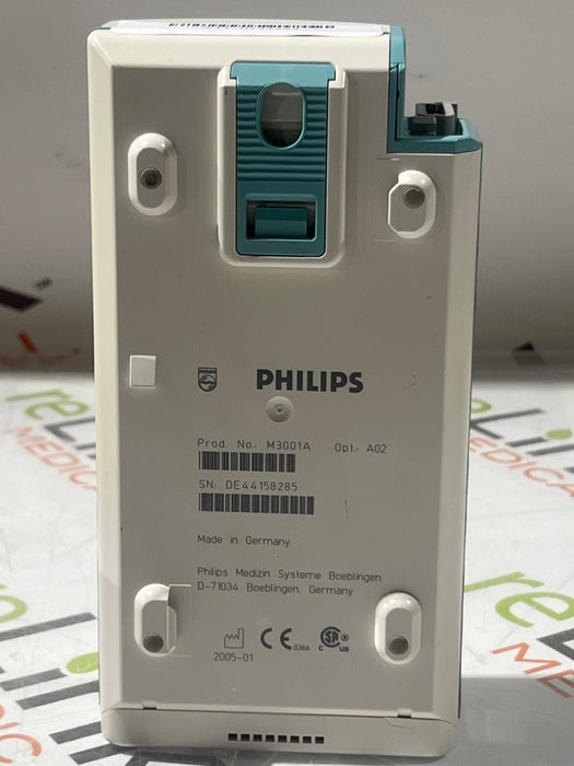 Philips M3001A-A02 OxiMax SpO2, NIBP, ECG MMS Module
