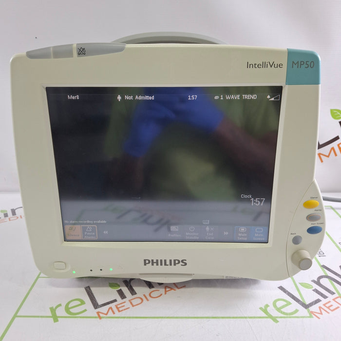 Philips IntelliVue MP50 Patient Monitor