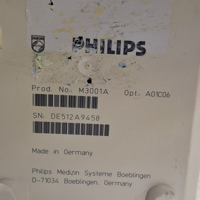 Philips M3001A-A01C06 Fast SpO2, NIBP, ECG, Temp, IBP MMS Module