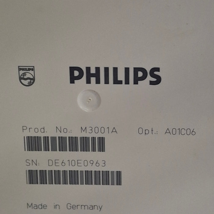 Philips M3001A-A01C06 Fast SpO2, NIBP, ECG, Temp, IBP MMS Module