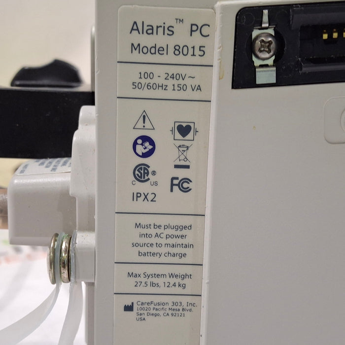 CareFusion Alaris 8015 Large Screen POC Infusion Pump