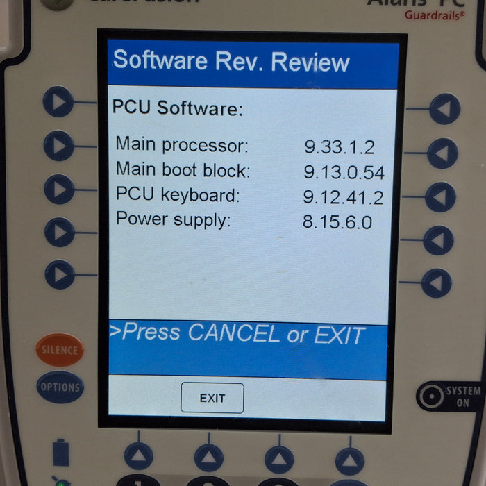 CareFusion Alaris 8015 Large Screen POC Infusion Pump