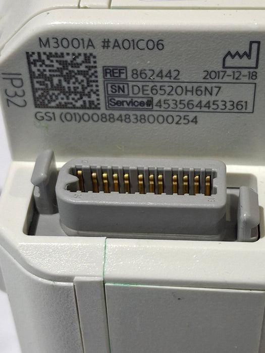 Philips M3001A-A01C06 Fast SpO2, NIBP, ECG, Temp, IBP MMS Module
