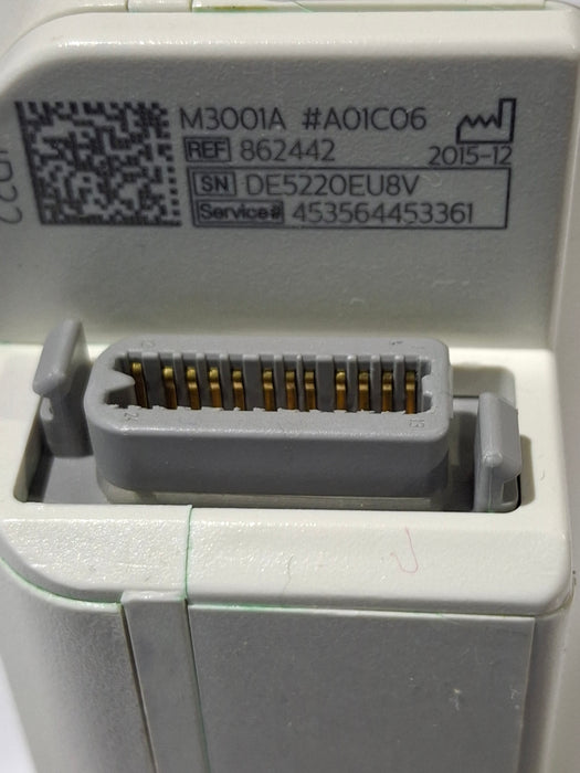 Philips M3001A-A01C06 Fast SpO2, NIBP, ECG, Temp, IBP MMS Module