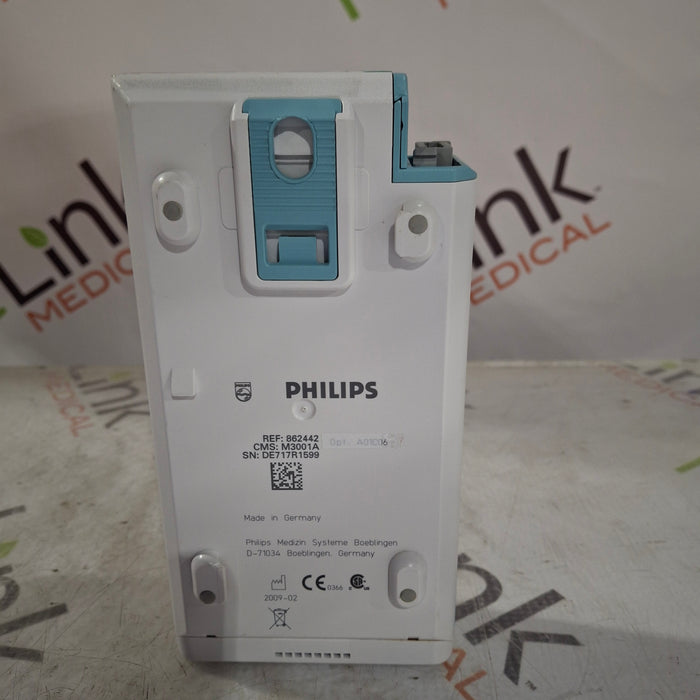 Philips M3001A-A01C06 Fast SpO2, NIBP, ECG, Temp, IBP MMS Module