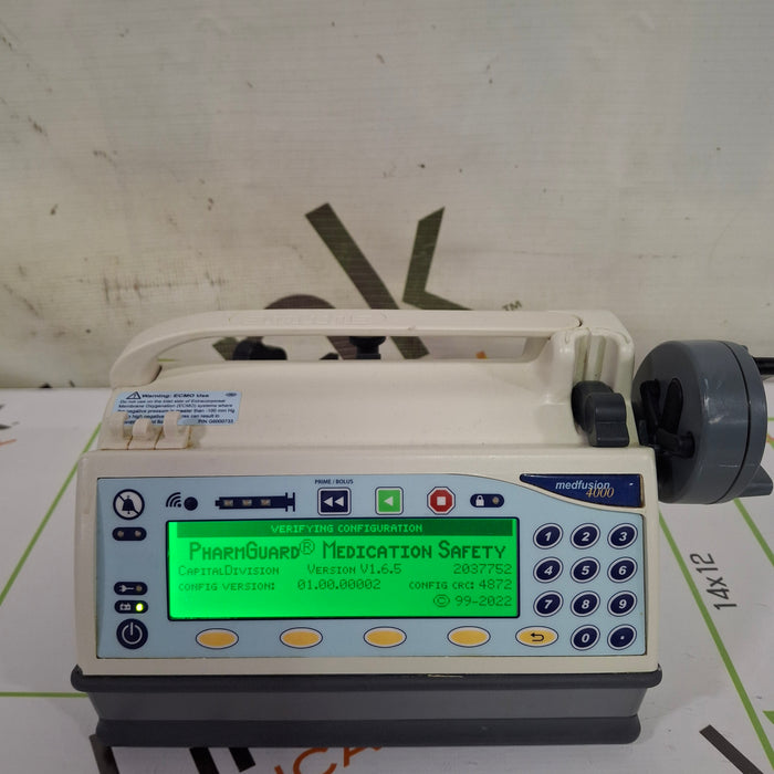 Smiths Medical Medfusion 4000 Syringe Infusion Pump
