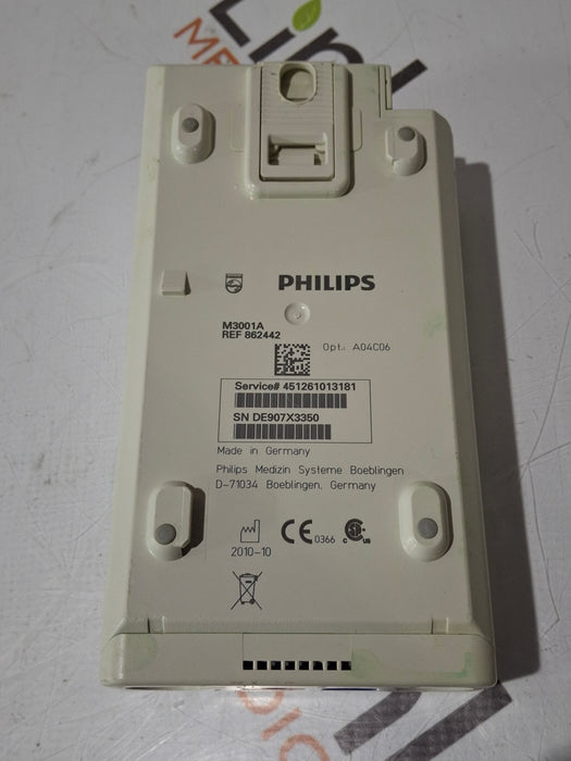 Philips M3001A-A04C06 OxiMax SpO2, NIBP, ECG, Temp, IBP MMS Module