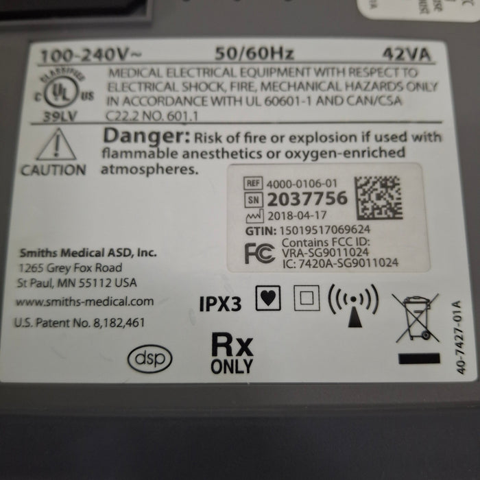 Smiths Medical Medfusion 4000 Syringe Infusion Pump