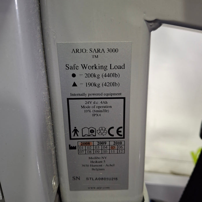 Arjo Sara 3000 Patient Lift