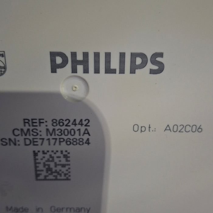 Philips M3001A-A02C06 OxiMax SpO2, NIBP, ECG, Temp, IBP MMS Module