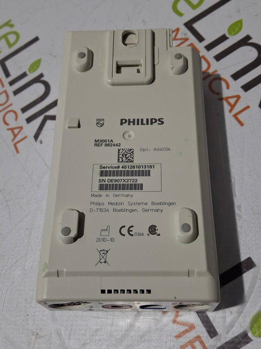Philips M3001A-A04C06 OxiMax SpO2, NIBP, ECG, Temp, IBP MMS Module