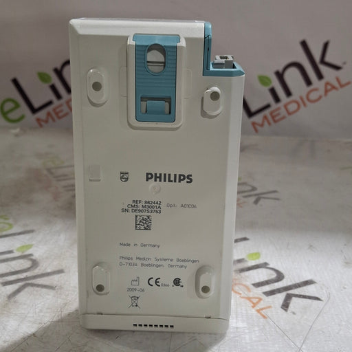Philips Philips M3001A-A01C06 Fast SpO2, NIBP, ECG, Temp, IBP MMS Module Patient Monitors reLink Online