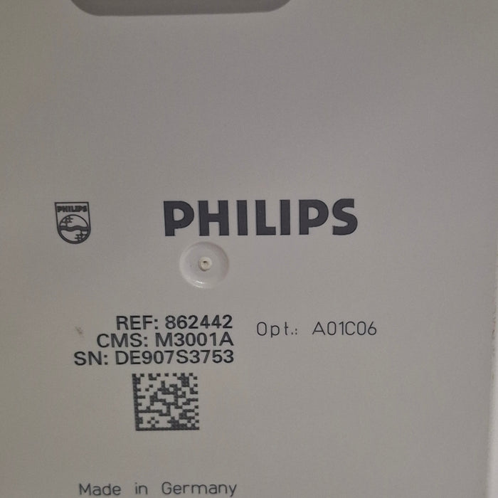 Philips M3001A-A01C06 Fast SpO2, NIBP, ECG, Temp, IBP MMS Module