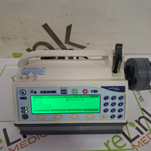 Smiths Medical Smiths Medical Medfusion 4000 Syringe Infusion Pump Infusion Pump reLink Online