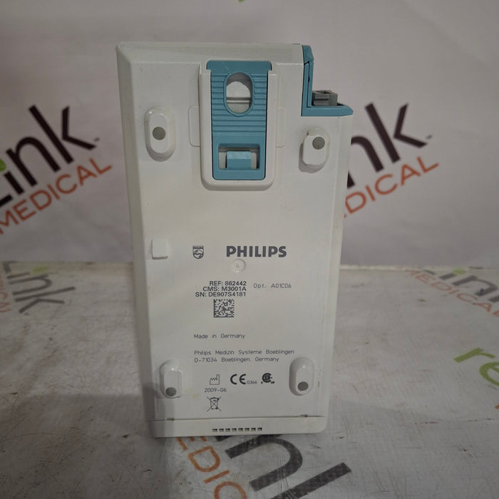 Philips M3001A-A01C06 Fast SpO2, NIBP, ECG, Temp, IBP MMS Module