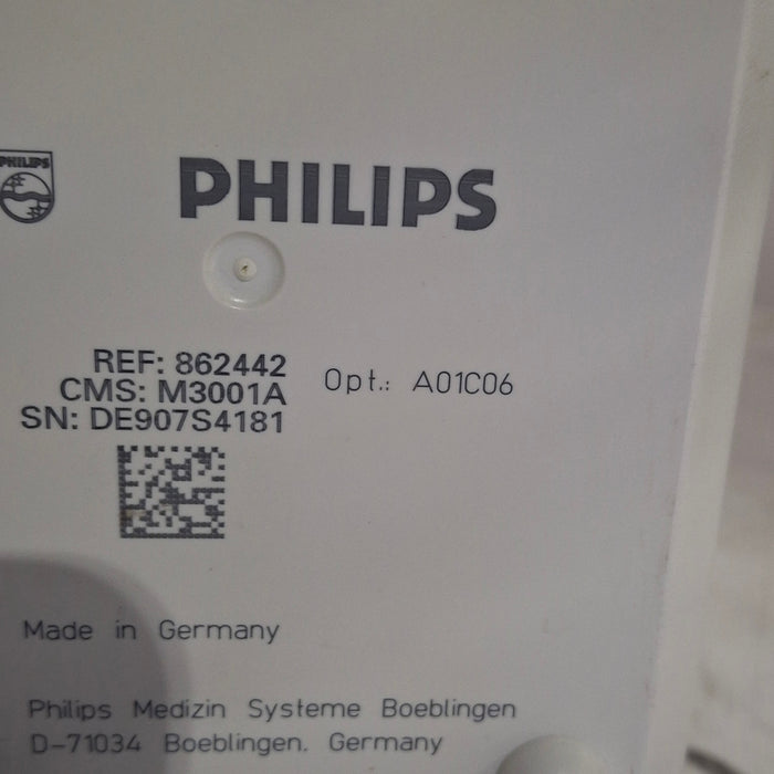 Philips M3001A-A01C06 Fast SpO2, NIBP, ECG, Temp, IBP MMS Module