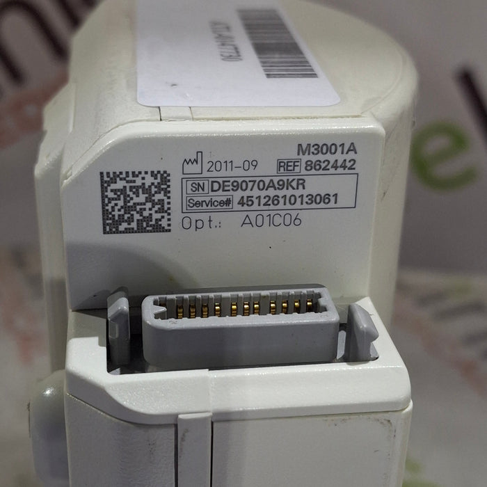Philips M3001A-A01C06 Fast SpO2, NIBP, ECG, Temp, IBP MMS Module