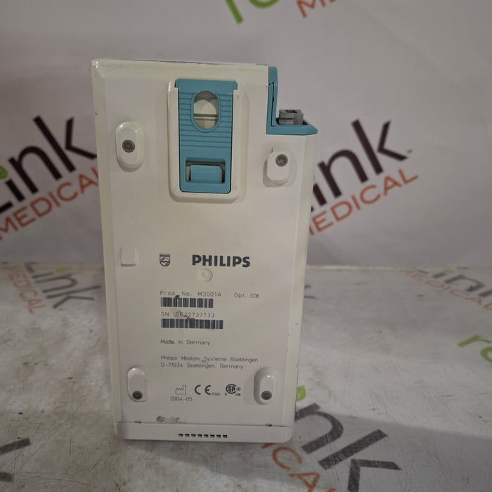Philips M3001A-C06 Fast SpO2, NIBP, ECG, Temp, IBP MMS Module