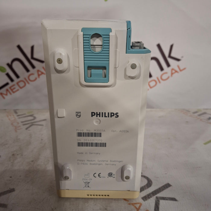 Philips M3001A-A01C06 Fast SpO2, NIBP, ECG, Temp, IBP MMS Module