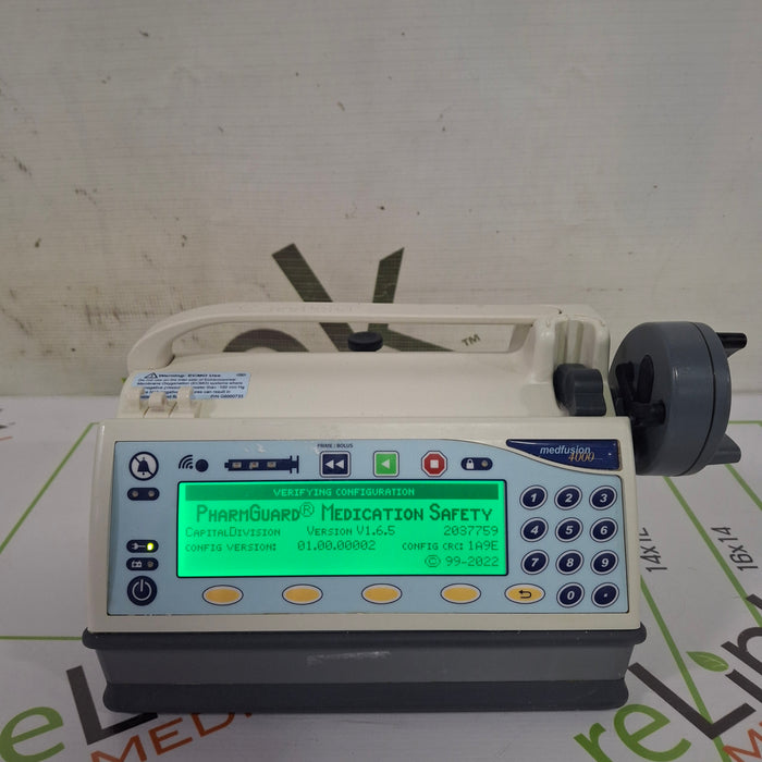 Smiths Medical Medfusion 4000 Syringe Infusion Pump