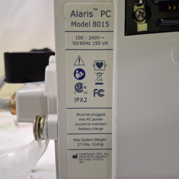 CareFusion Alaris 8015 Large Screen POC Infusion Pump