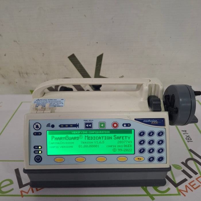 Smiths Medical Medfusion 4000 Syringe Infusion Pump