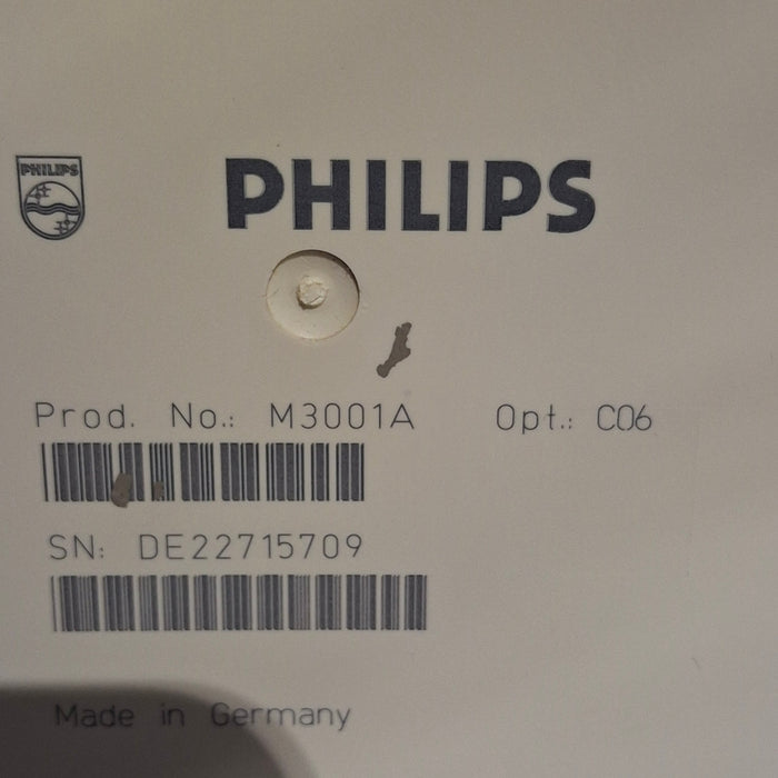 Philips M3001A-C06 Fast SpO2, NIBP, ECG, Temp, IBP MMS Module