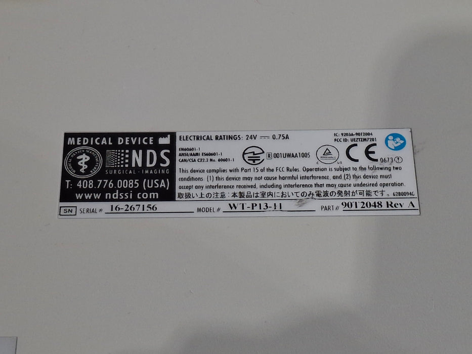Karl Storz WT-P13-11 ZeroWire Transmitter