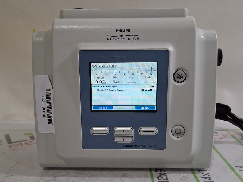 Philips Respironics OmniLab Advanced + System One Ventilator