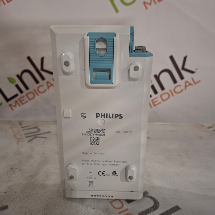 Philips M3001A-A01C06 Fast SpO2, NIBP, ECG, Temp, IBP MMS Module
