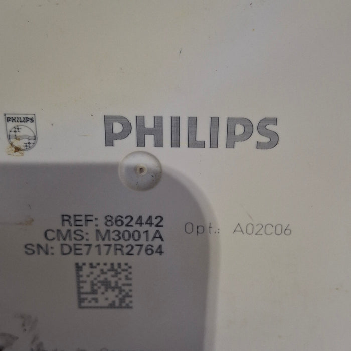 Philips M3001A-A02C06 OxiMax SpO2, NIBP, ECG, Temp, IBP MMS Module