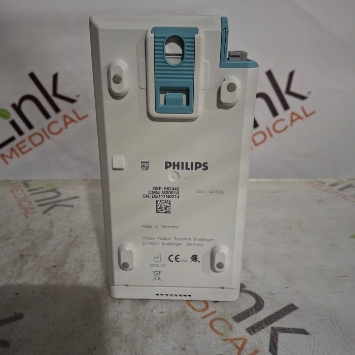 Philips M3001A-A01C06 Fast SpO2, NIBP, ECG, Temp, IBP MMS Module