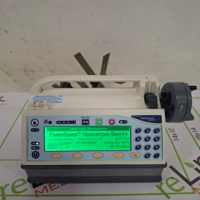 Smiths Medical Medfusion 4000 Syringe Infusion Pump