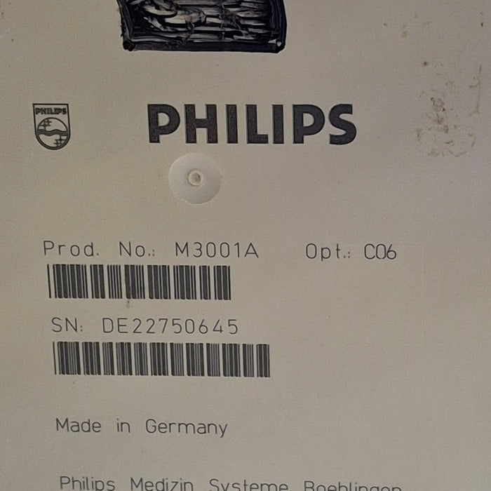 Philips M3001A-C06 Fast SpO2, NIBP, ECG, Temp, IBP MMS Module