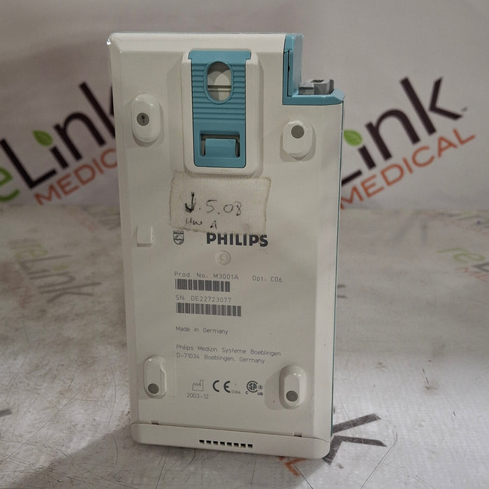 Philips M3001A-C06 Fast SpO2, NIBP, ECG, Temp, IBP MMS Module