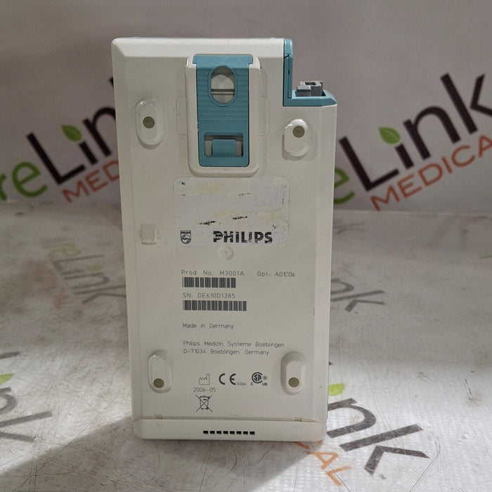 Philips M3001A-A01C06 Fast SpO2, NIBP, ECG, Temp, IBP MMS Module